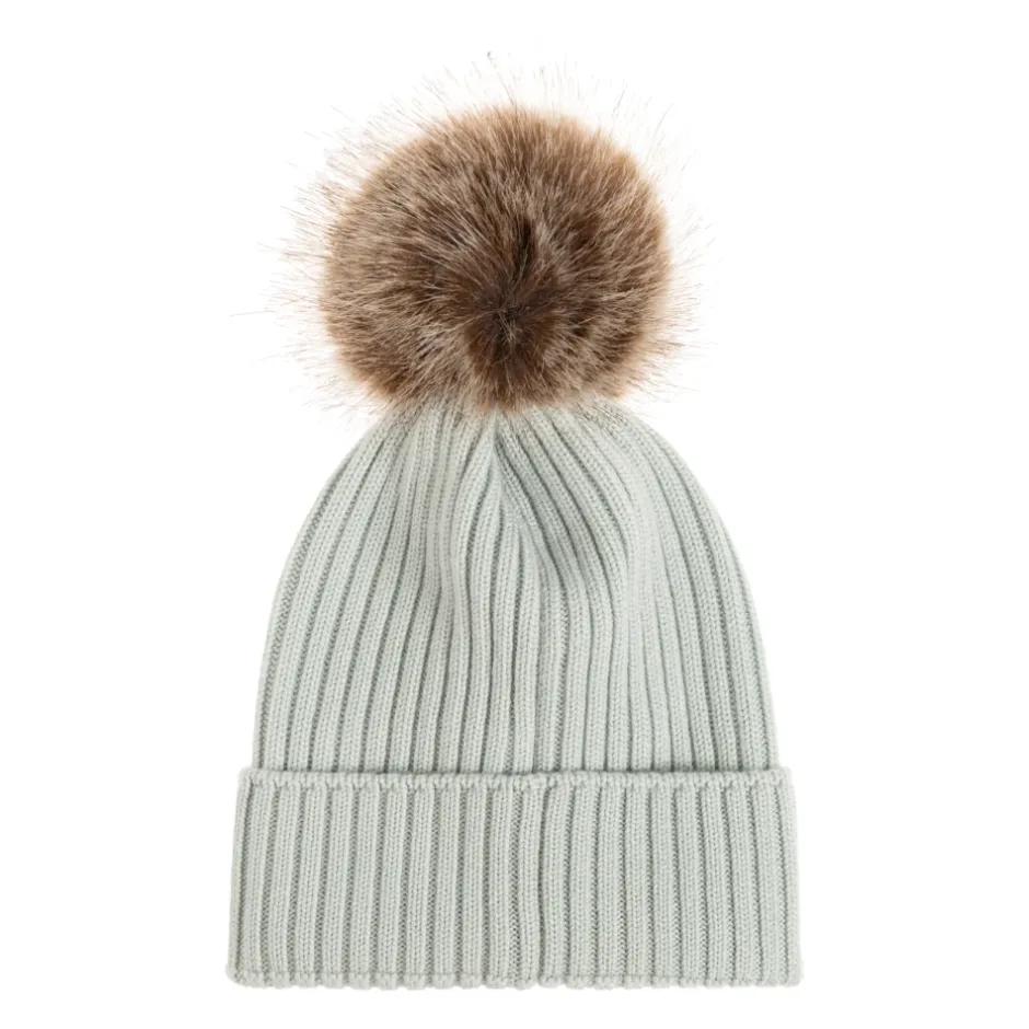 Clearance Pomponhue med logo Børn Huer & Kasketter