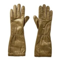 Best Prægede Logo Læderhandsker Dame Handsker