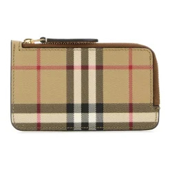 Printed Canvas Card Holder Dame Punge & Kortholder