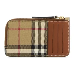 Printed Canvas Card Holder Dame Punge & Kortholder