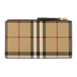 Printed Canvas Wallet Dame Punge & Kortholder