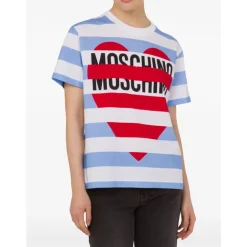 Clearance Printed Cotton Jersey T-shirt Dame T-Shirts