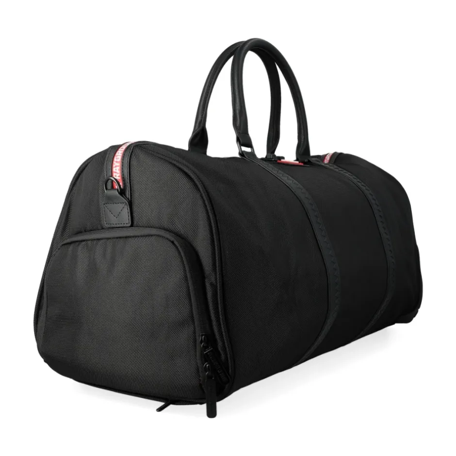 Printed Zipper Shark Duffle Dame Rejsetasker