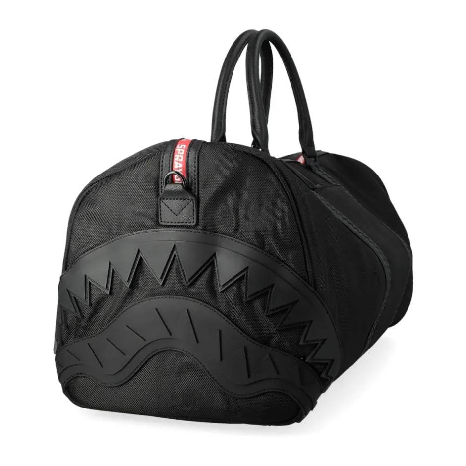 Printed Zipper Shark Duffle Dame Rejsetasker