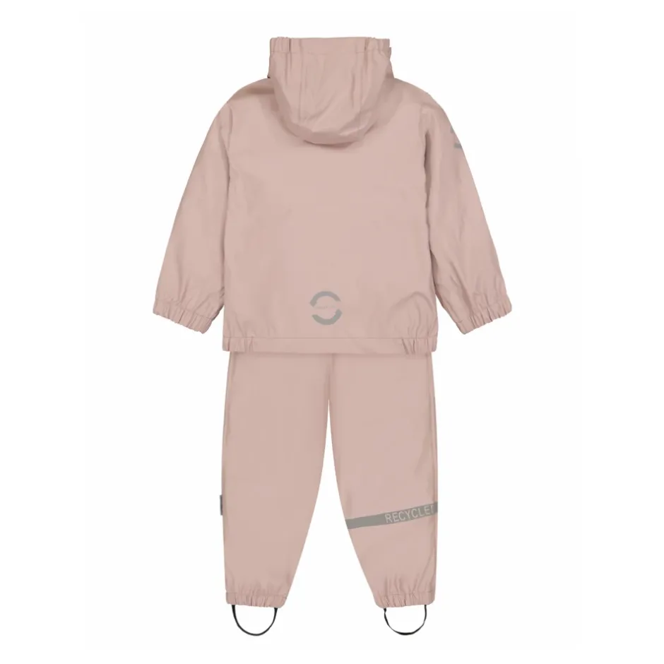 Best PU regnsæt med seler - Adobe Rose Børn Overtøj