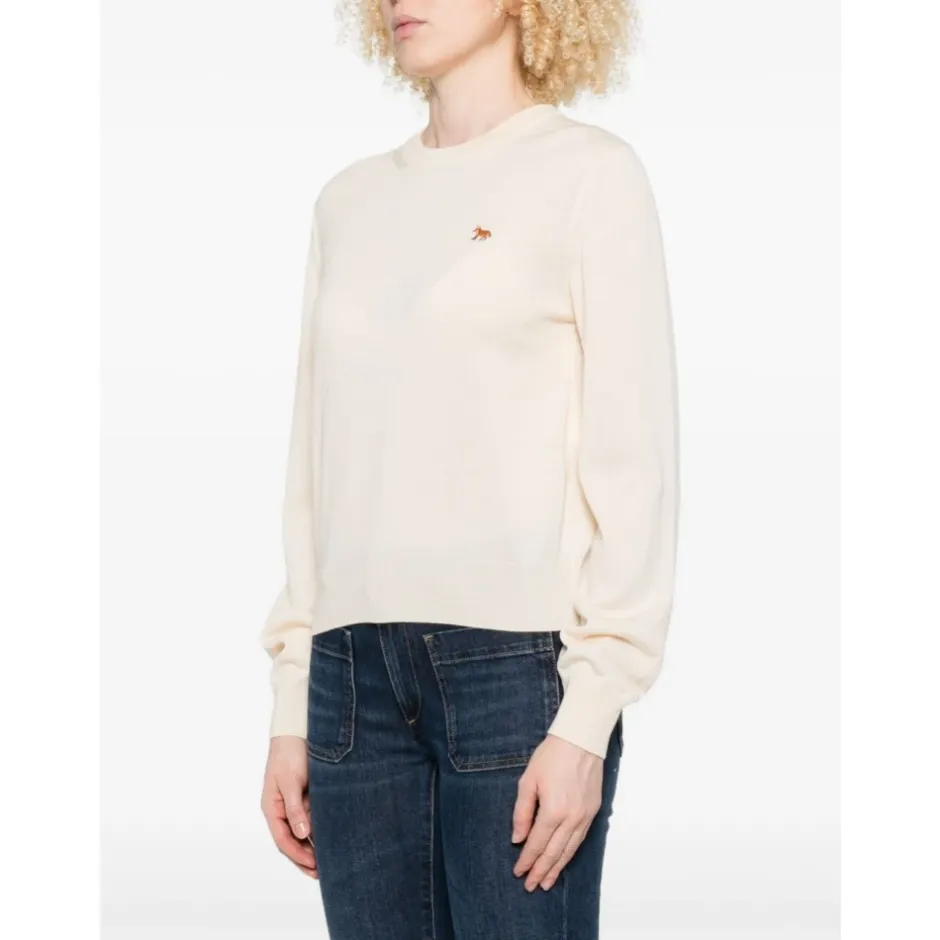 Outlet Pudder Silke & Nylon Sweater Dame Sweatshirts