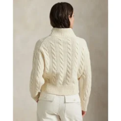 Online Pull col camionneur demi zip Dame Striktrøjer & Sweatere