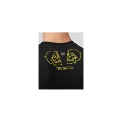 Best Pyntet kranieprint bomuldst-shirt T-Shirts