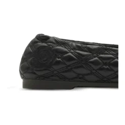 Quilted Equestrian Knight Ballerina Sko Dame Ballerina Sko