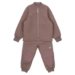 Sale Quilted Termosæt - Twilight Mauve Børn Overtøj