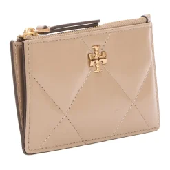 Sale Quilted Zip Case Wallet Dame Punge & Kortholder
