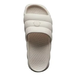 Sale Quiltede Offwhite Sommer Sliders Sandaler