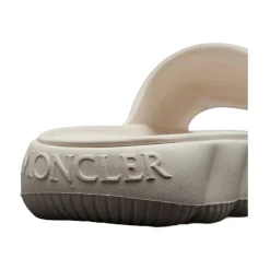 Sale Quiltede Offwhite Sommer Sliders Sandaler