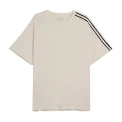 Online Raw Edge 3 Stripes Short Sleeve Tee T-Shirts & Toppe