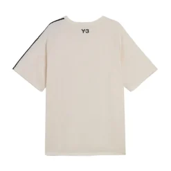 Online Raw Edge 3 Stripes Short Sleeve Tee T-Shirts & Toppe