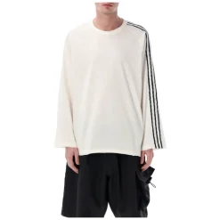 Sale Raw Edge 3-Stripes Langærmet Trøje T-Shirts & Toppe|Træningstrøjer