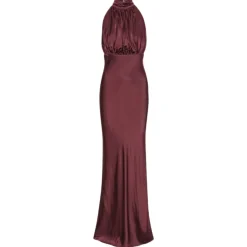 Sale Halterneck Maxi Kjole Dame Kjoler