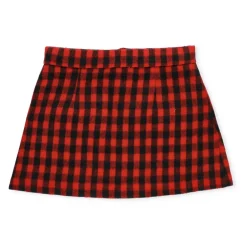 Clearance Tartan Uldblandet Nederdel til Piger Børn Kjoler & Nederdele