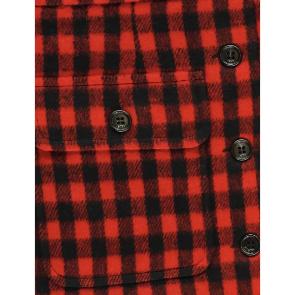 Clearance Tartan Uldblandet Nederdel til Piger Børn Kjoler & Nederdele