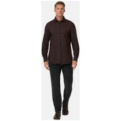 Clearance Regular Fit Fløjlsskjorte Skjorter