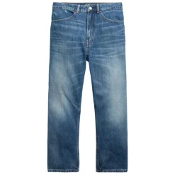 New Relaxed Fit Vaskede Jeans Dame Jeans
