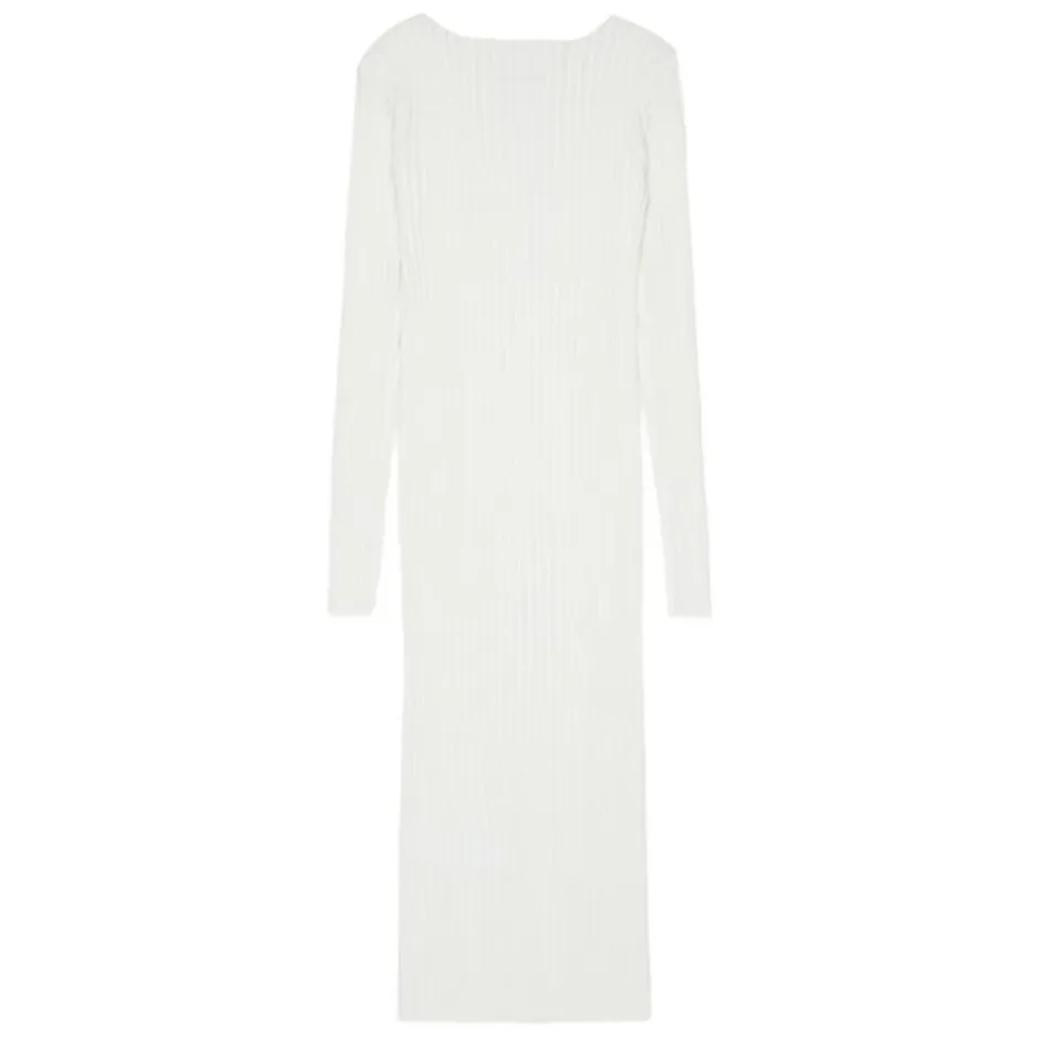 Best Ribbed Long-Sleeve Dress Børn Kjoler & Nederdele