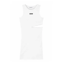 Discount Ribbet Bodycon Kjole Børn Kjoler & Nederdele