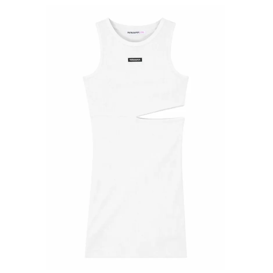 Discount Ribbet Bodycon Kjole Børn Kjoler & Nederdele
