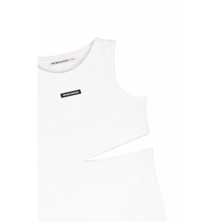 Discount Ribbet Bodycon Kjole Børn Kjoler & Nederdele