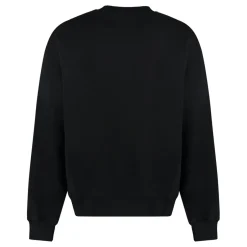 Discount Ribbet Bomuld Crew-Neck Sweatshirt Sweatshirts