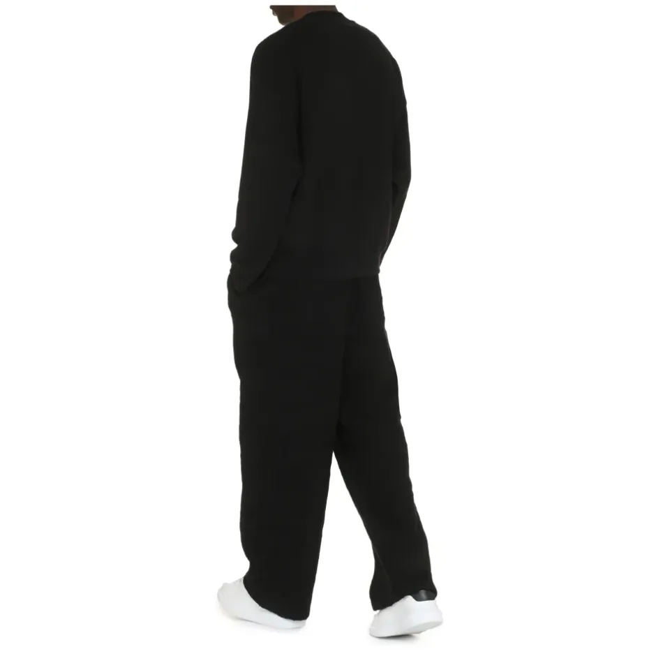 Discount Ribbet Bomuld Crew-Neck Sweatshirt Sweatshirts