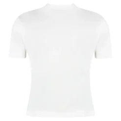 Hot Ribbet crew-neck T-shirt i bomuldsblanding Dame T-Shirts