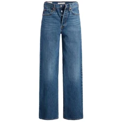 Discount Ribcage Full Length Jeans Dame Jeans