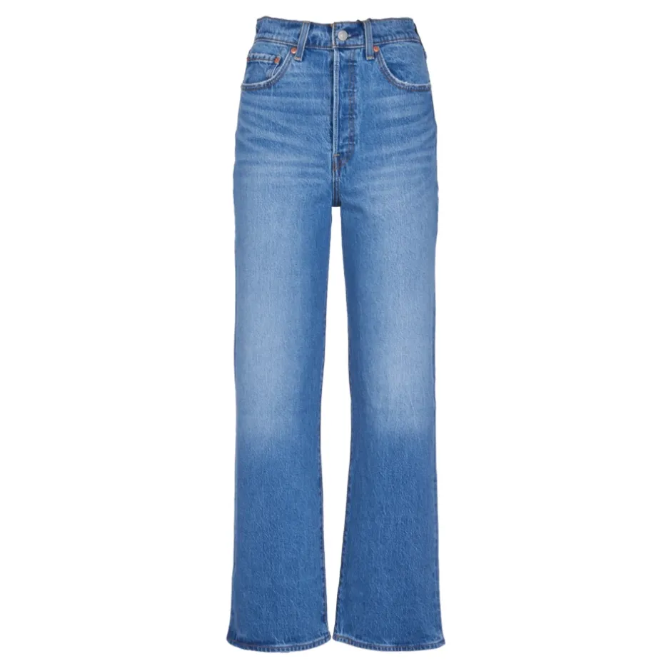 Best Ribcage Straight Ankle Jeans Dame Jeans