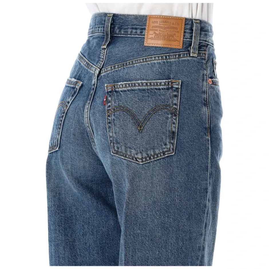 Clearance RIBCAGE WIDE LEG Dame Jeans