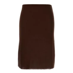 New Ribstrikket Pencil Skirt Dame Nederdele