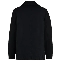 New Ribstrikket Ærme Uld Peacoat Frakker
