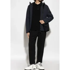 Best Ribstrikket sweater med logo Strik