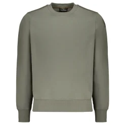 Sale Ribstrikket sweatshirt med rund hals og logomærke Trøjer|Sweatshirts