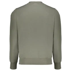 Sale Ribstrikket sweatshirt med rund hals og logomærke Trøjer|Sweatshirts