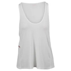 Hot Ribstrikket tanktop med logoplade T-Shirts & Toppe
