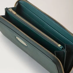 Clearance RL5676-205Q633 Lille Klassisk Grain Wallet Dame Punge & Kortholder