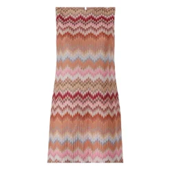 Ærmeløs Mini Kjole med Chevron-mønster Dame Kjoler