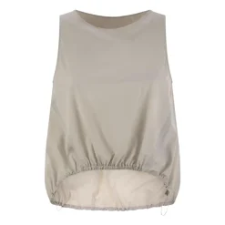 Ærmeløs Top med Plisseret Ryg T-Shirts & Toppe