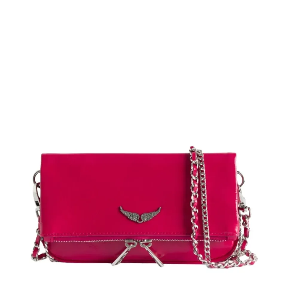 Hot Rock Nano Vintage Patent Clutch Dame Skuldertasker