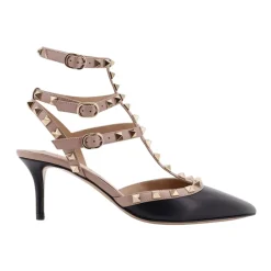 Best Rockstud Ankelstrop Pumps Dame Pumps|Stiletter