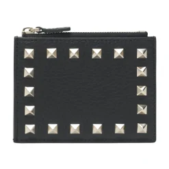 Sale Rockstud Coin Purse Card Case Dame Punge & Kortholder