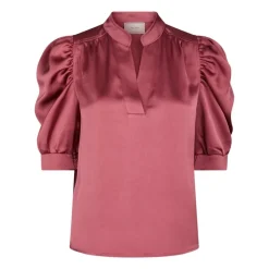 Outlet Roella Heavy Sateen Blouse Dame Bluser & Skjorter