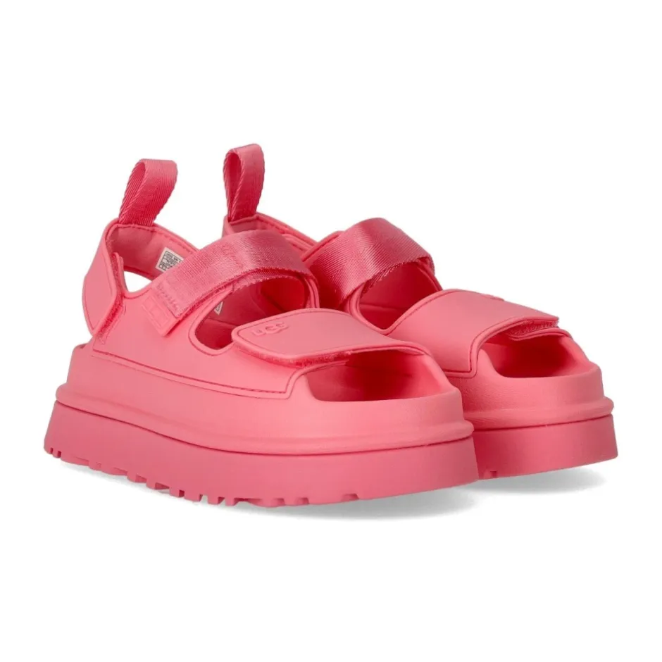 Clearance Rosa Platform Sandaler Moderne Design Dame Sandaler