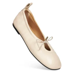 Clearance Rosalind Læder Ballerinaer Dame Ballerina Sko